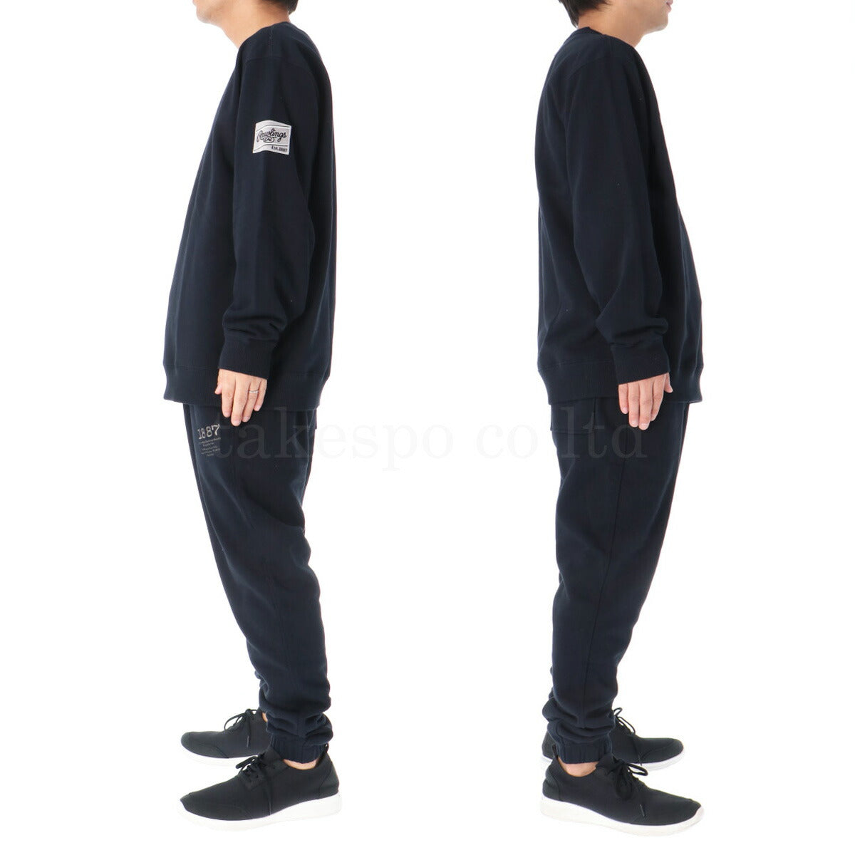 ローリングス メンズ スウェット上下 ウラケスウェットプ Rawlings アパレル 上下 AOS14F14/AOP14F15