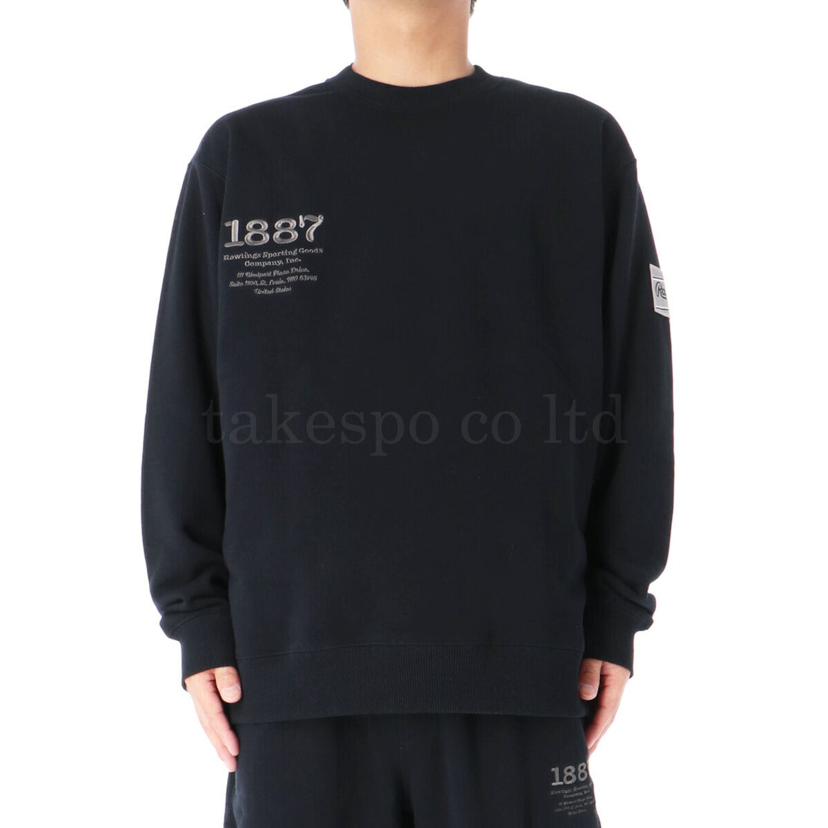 ローリングス メンズ スウェット上下 ウラケスウェットプ Rawlings アパレル 上下 AOS14F14/AOP14F15