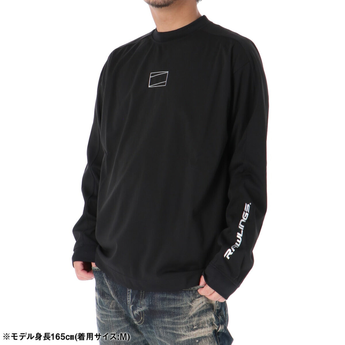 ローリングス Tシャツ メンズ ブラック ネイビー ホワイト AOS15F02