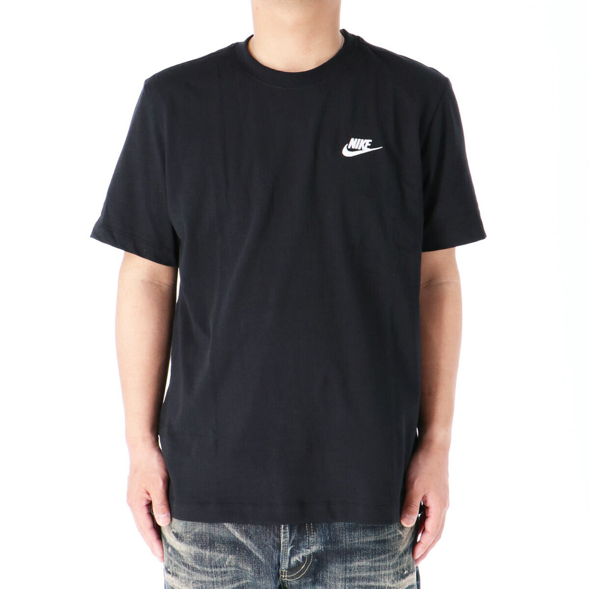 ナイキ Tシャツ メンズ クラブ 黒 ブラック AR4999