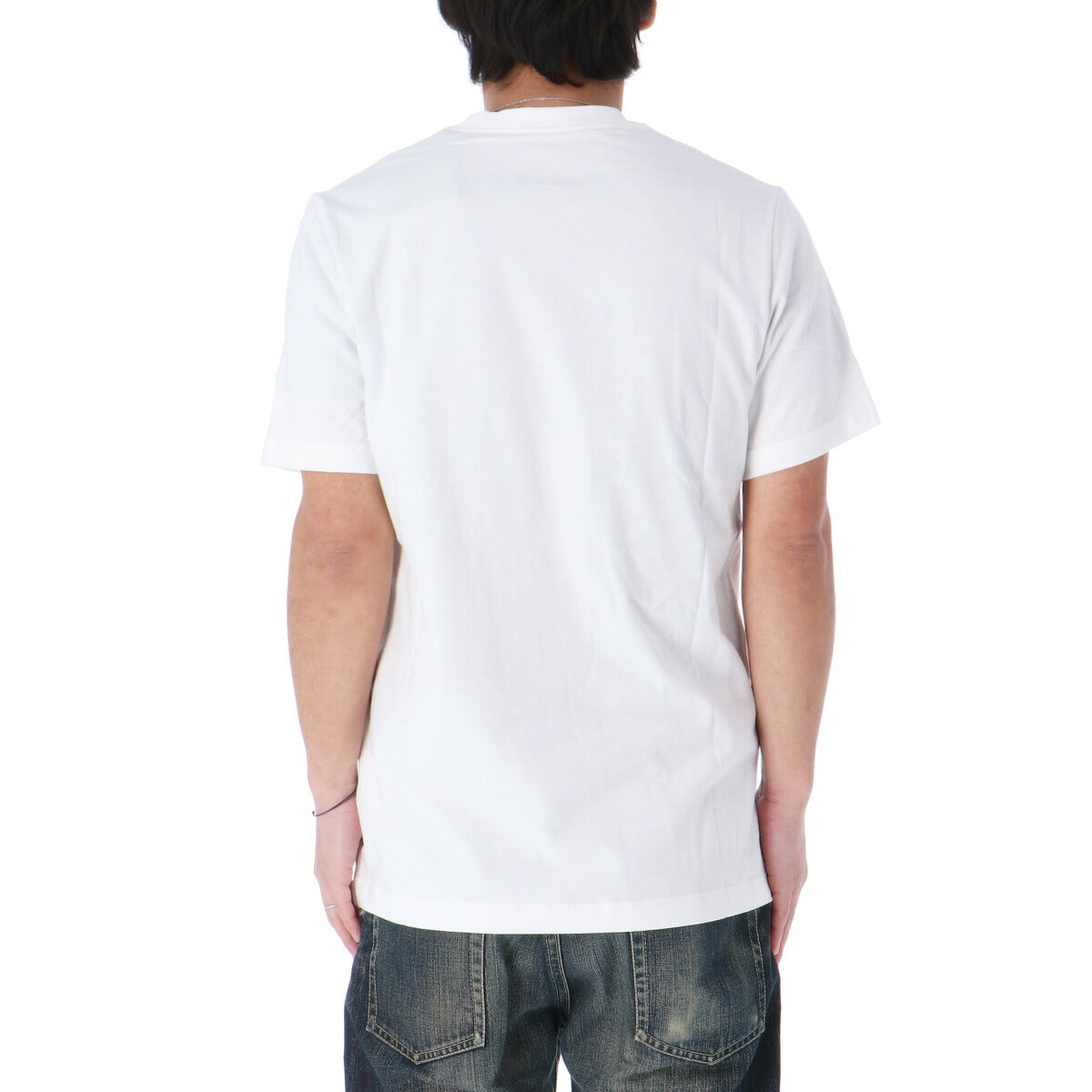 ナイキ 半袖 クラブ Tシャツ メンズ ブランド NIKE 綿T コットン100% ワンポイントロゴ AR4999 100 白 ホワイト 新作 大きいサイズ 有 スポーツウェア トレーニングウェア スポーツ おしゃれ
