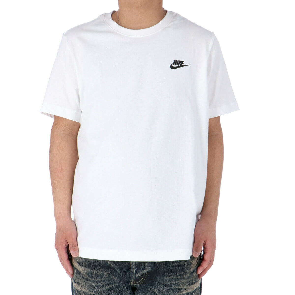 ナイキ Tシャツ メンズ クラブ 白 ホワイト AR4999