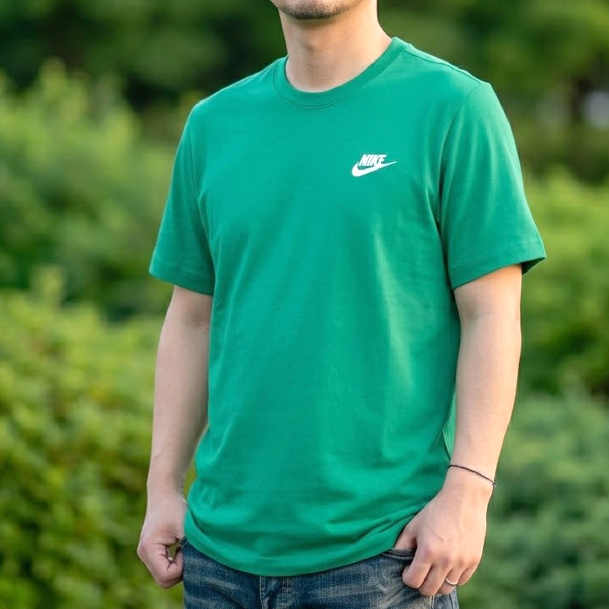 ナイキ Tシャツ メンズ クラブ 緑 グリーン AR4999