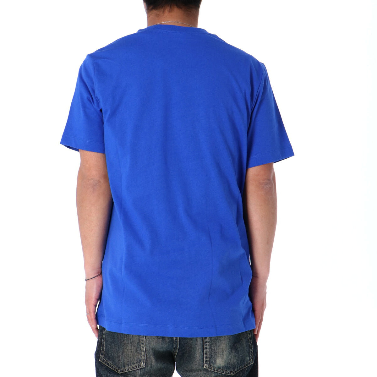 ナイキ 半袖 クラブ Tシャツ メンズ ブランド NIKE 綿T コットン100% ワンポイントロゴ AR4999 480 青 ブルー 新作 大きいサイズ 有 スポーツウェア トレーニングウェア スポーツ おしゃれ