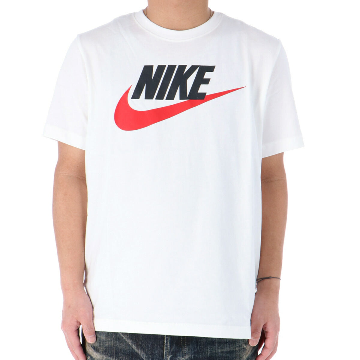 ナイキ Tシャツ メンズ フューチュラ アイコン 白 ホワイト AR5005