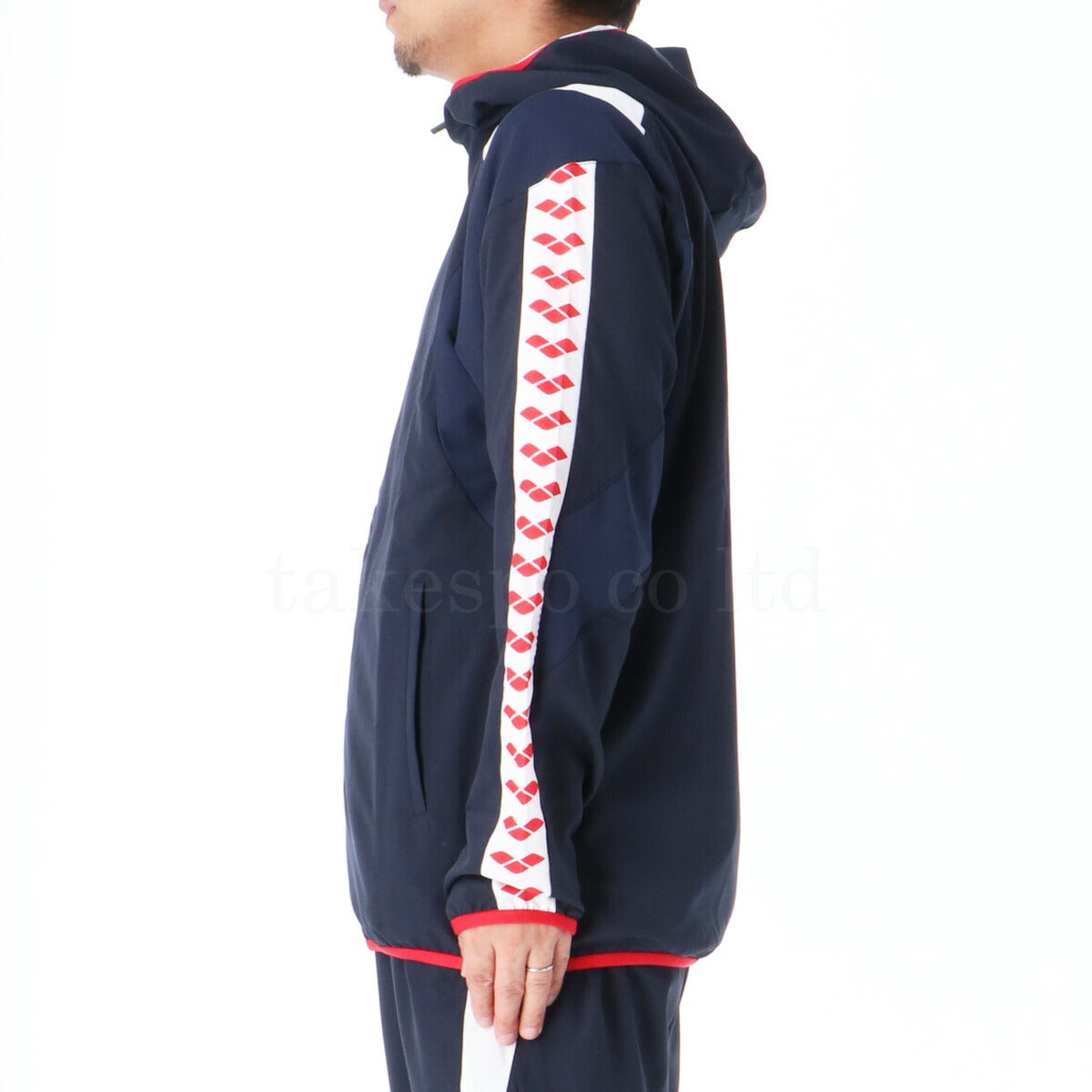 アリーナ メンズ ウインドブレーカー上下 チーム arena アパレル 上下 ASS4JKU001/ASS4LPU002