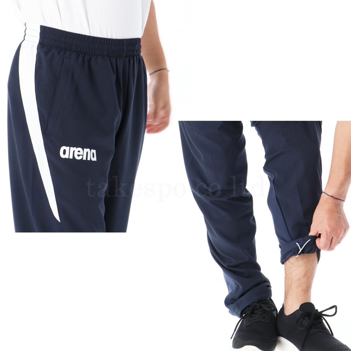 アリーナ メンズ ウインドブレーカー上下 チーム arena アパレル 上下 ASS4JKU001/ASS4LPU002