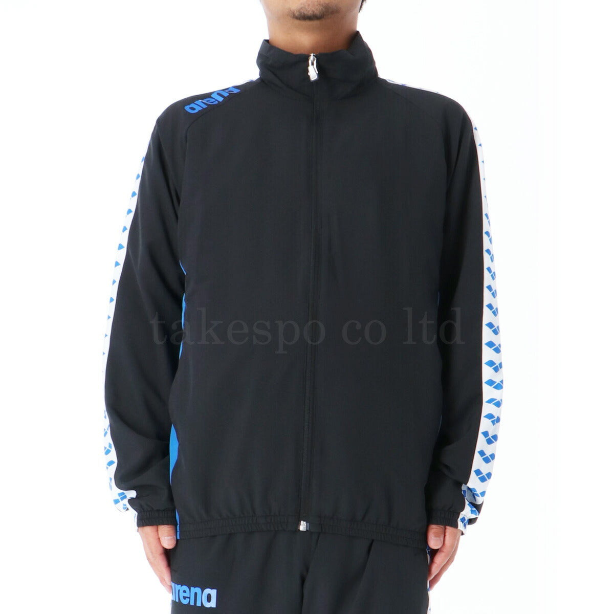 アリーナ メンズ ウインドブレーカー上下 チーム arena アパレル 上下 ASS4JKU003/ASS4LPU004