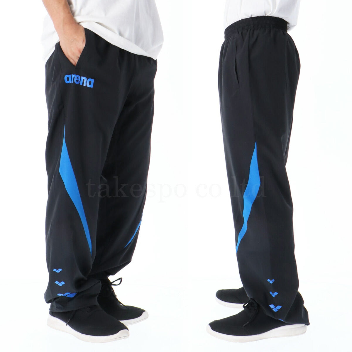 アリーナ メンズ ウインドブレーカー上下 チーム arena アパレル 上下 ASS4JKU007/ASS4LPU008