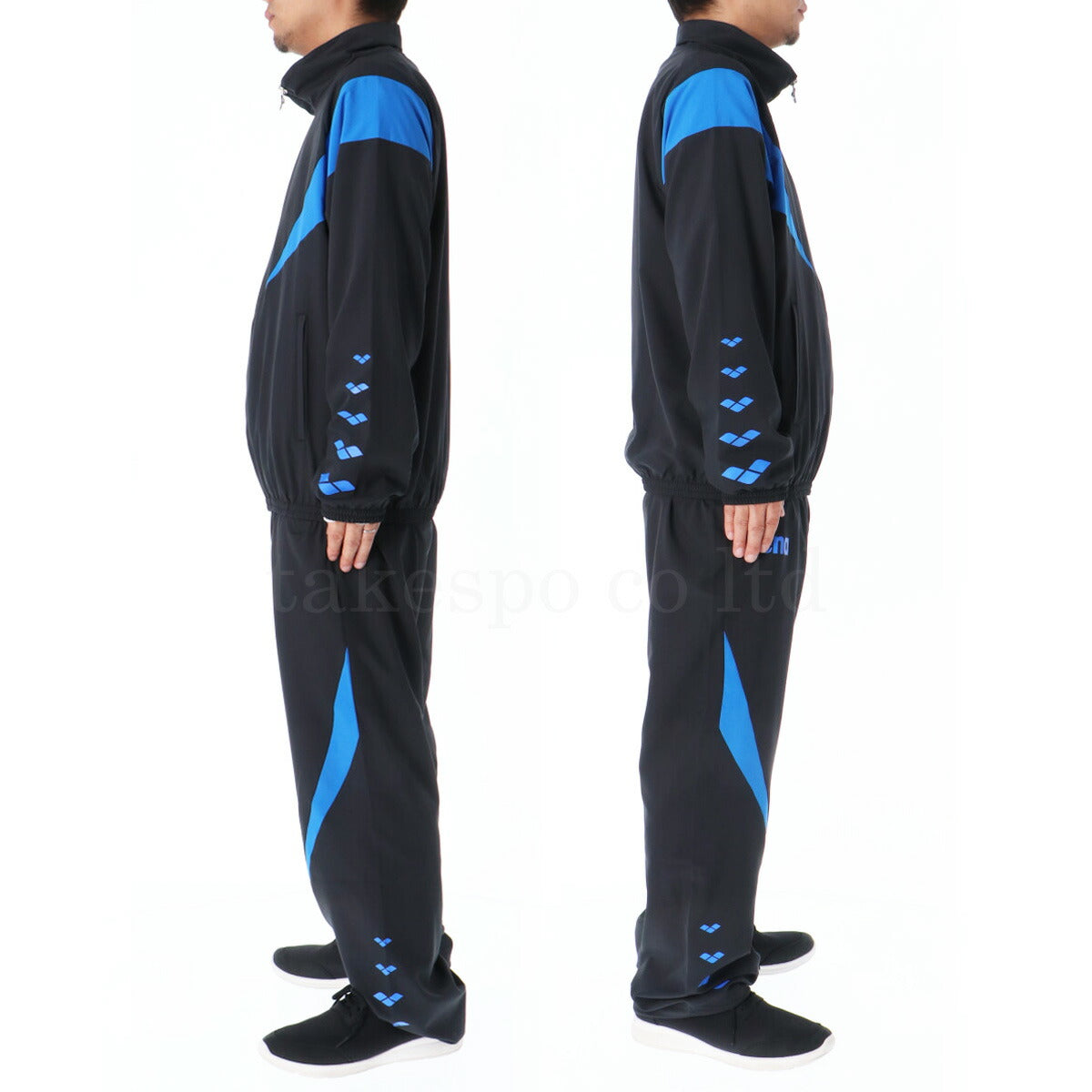 アリーナ メンズ ウインドブレーカー上下 チーム arena アパレル 上下 ASS4JKU007/ASS4LPU008