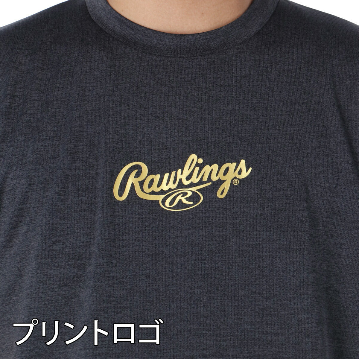ローリングス Tシャツ メンズ ブラック ネイビー ピンク グリーン AST16S02