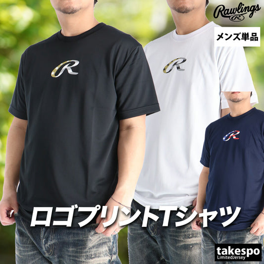 ローリングス Tシャツ メンズ ブラック ネイビー ホワイト AST16S04