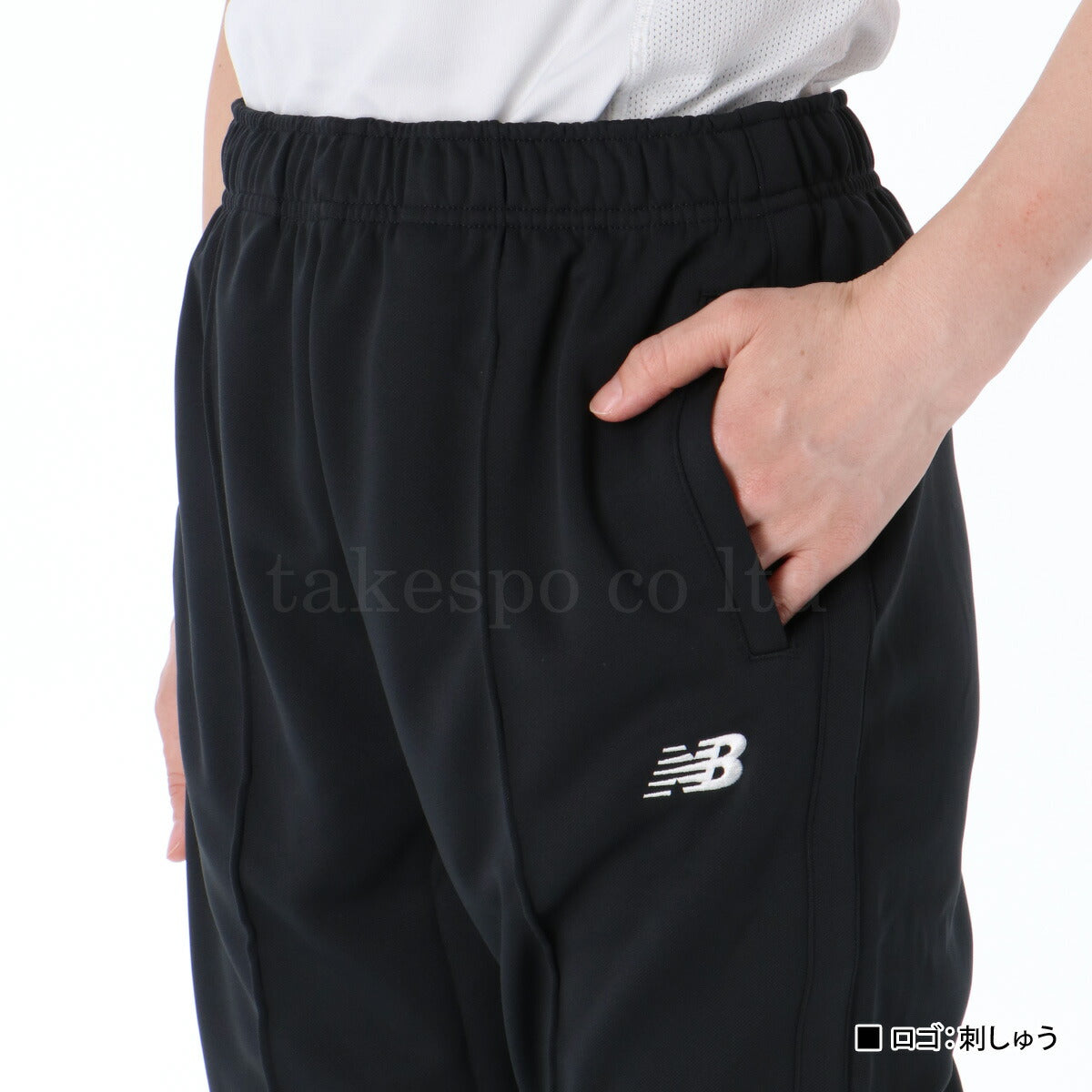 ニューバランス ロングパンツ レディース ブラック AWP51109