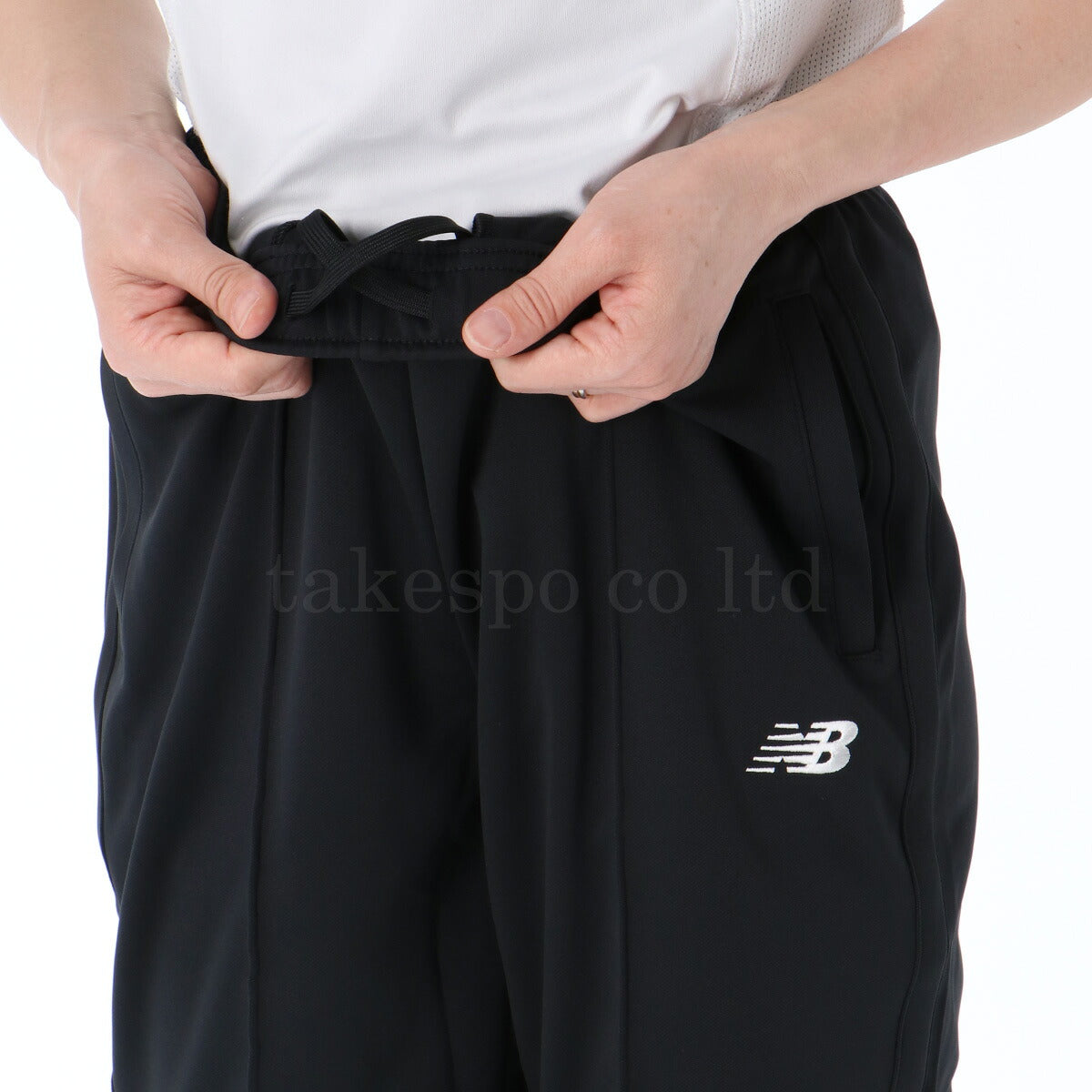 ニューバランス ロングパンツ レディース ブラック AWP51109