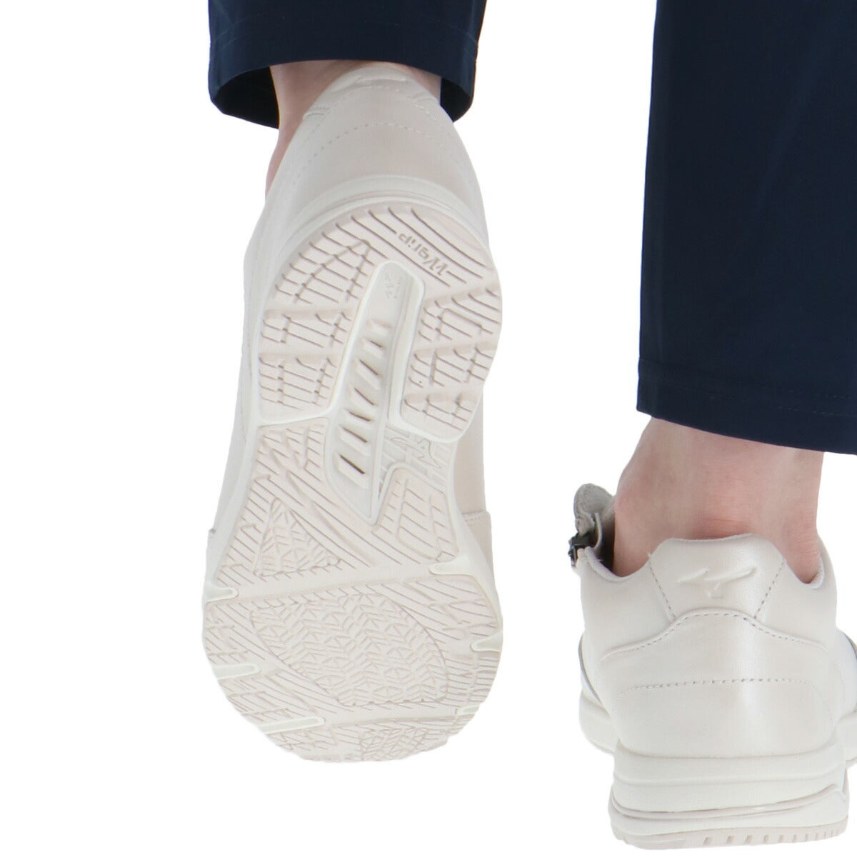 ミズノ シューズ レディース LD40 ホワイト ブラック ブラウン B1GD2402