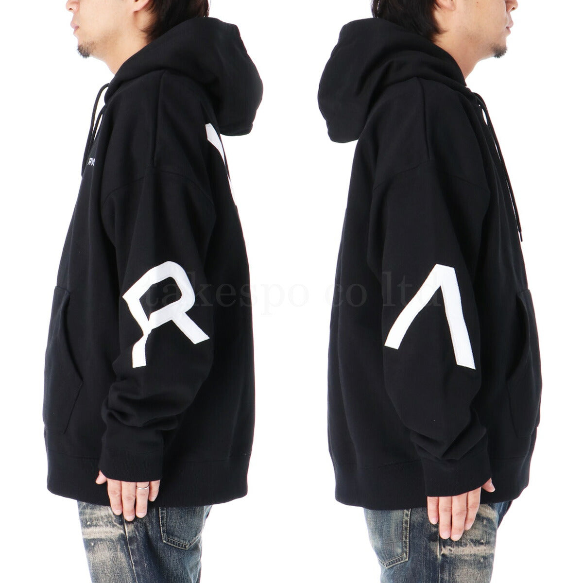 ルーカ スウェットパーカー メンズ HOODIE PULLOVER ブラック グレー ブラウン ネイビー グリーン BE042005