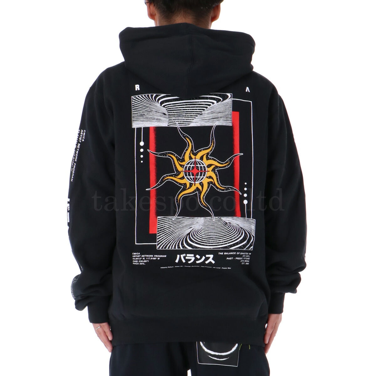 ルーカ メンズ スウェット上下 ARTISTCOLLECTION RVCA アパレル 上下 BE04B003/BE04B705