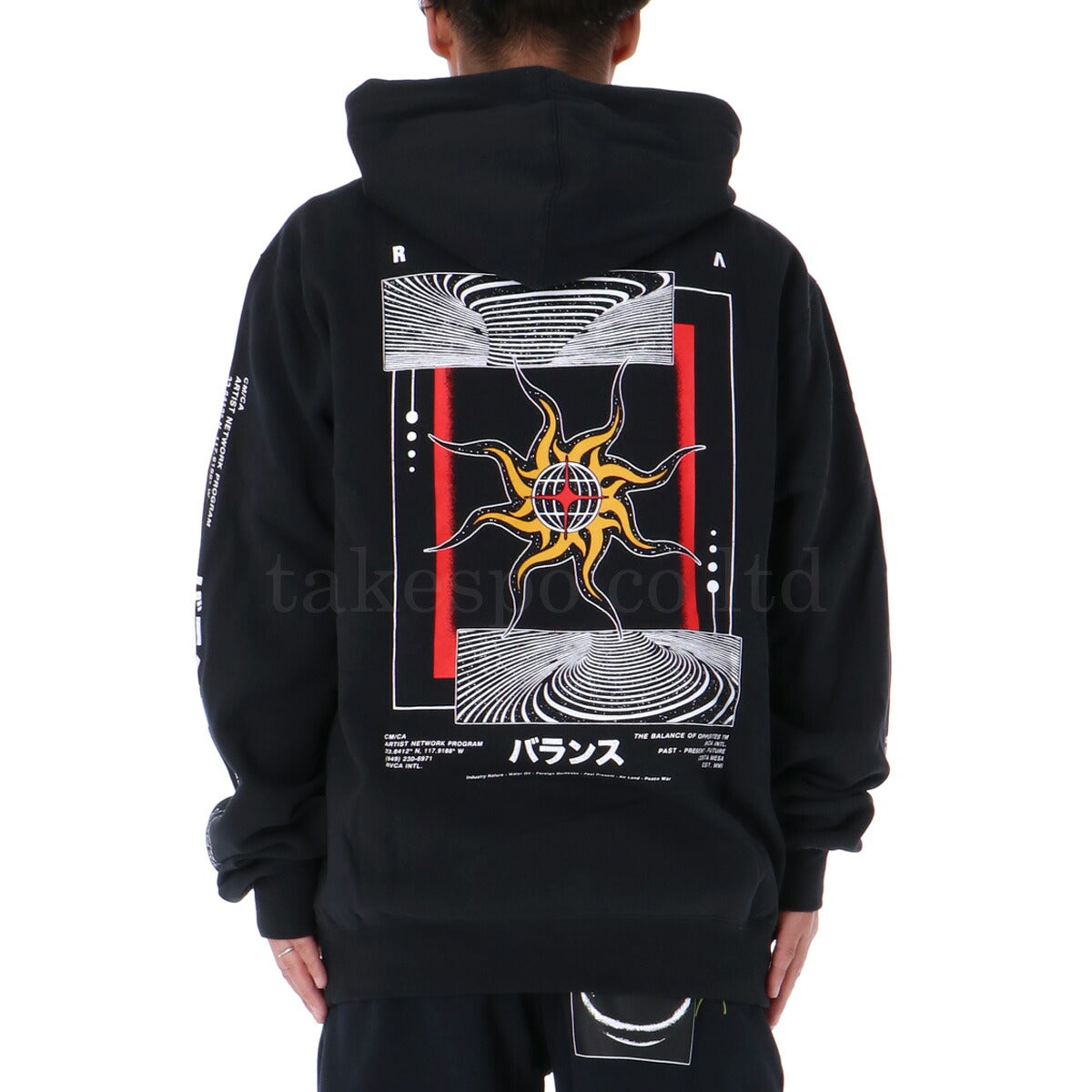 ルーカ スウェット 上下 メンズ ARTISTCOLLECTION ブラック BE04B003