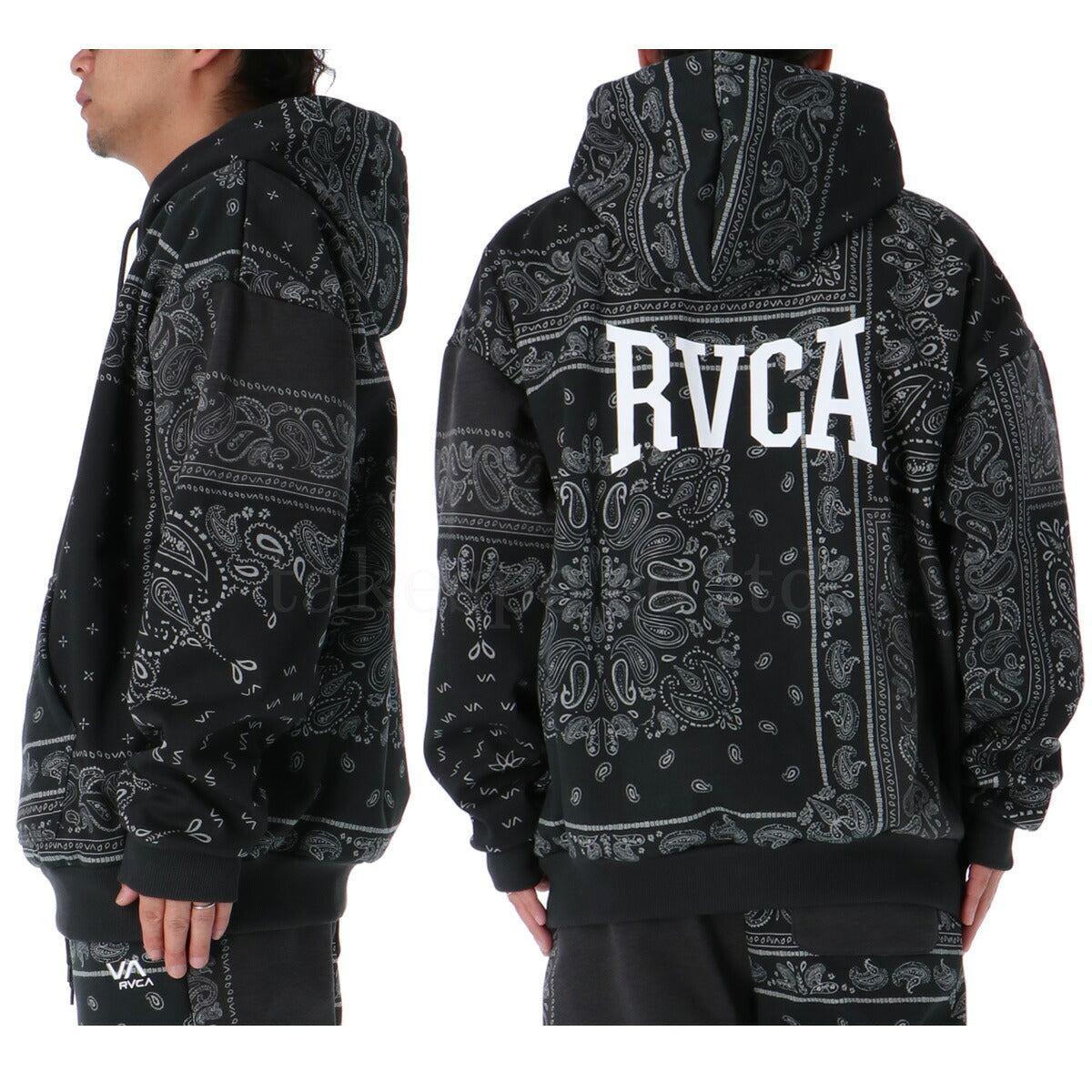 ルーカ メンズ スウェット上下 WRWB RVCA アパレル 上下 BE04B015/BE04B707
