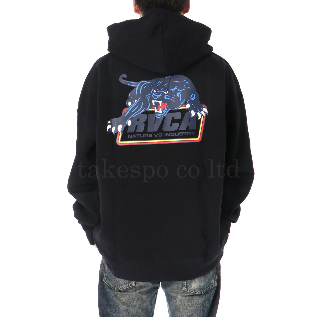 ルーカ スウェットパーカー メンズ PENSTATION ブラック ホワイト BF042022