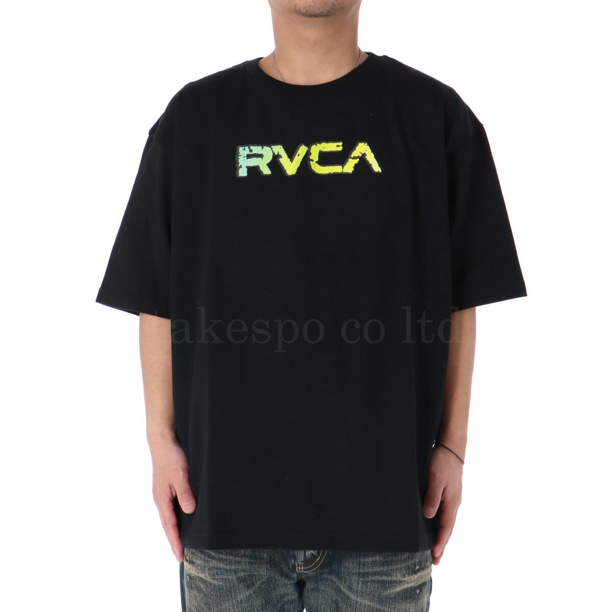 ルーカ Tシャツ メンズ ストーンウォッシュ ブラック ホワイト レッド ブルー BF04A203