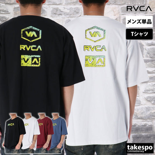 ルーカ Tシャツ メンズ ストーンウォッシュ ブラック ホワイト レッド ブルー BF04A203