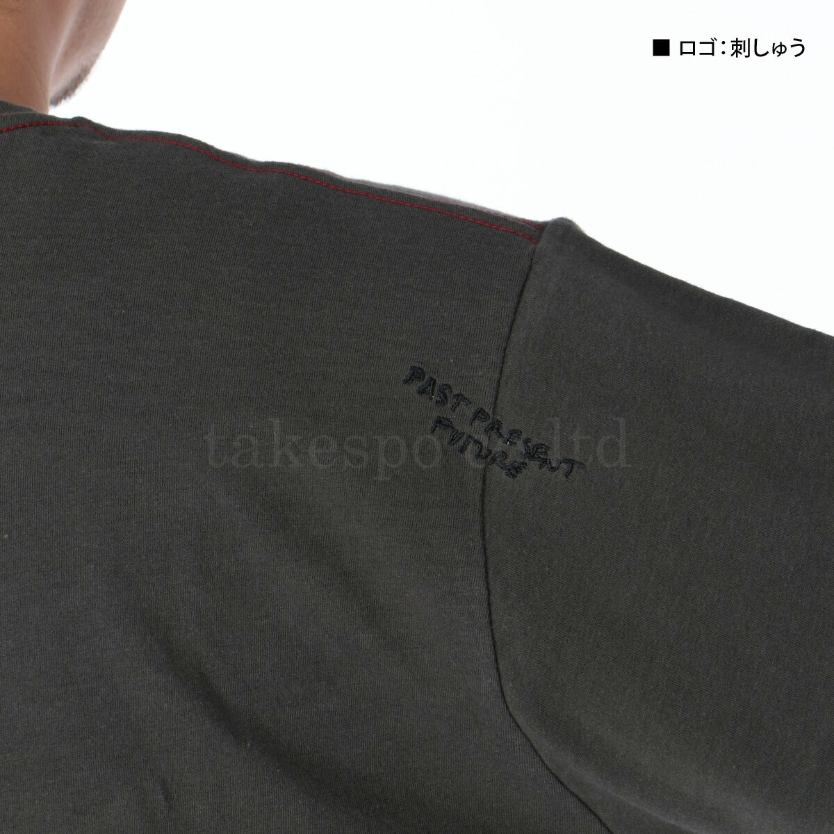 ルーカ Tシャツ メンズ レッドステッチ RED STITCH ブラック ホワイト グリーン BF04A212