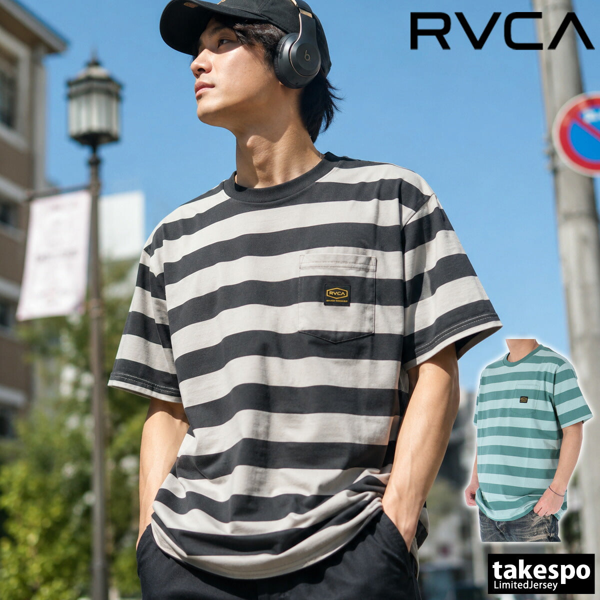ルーカ Tシャツ メンズ MALONE ピンク グレー グリーン BF04A215