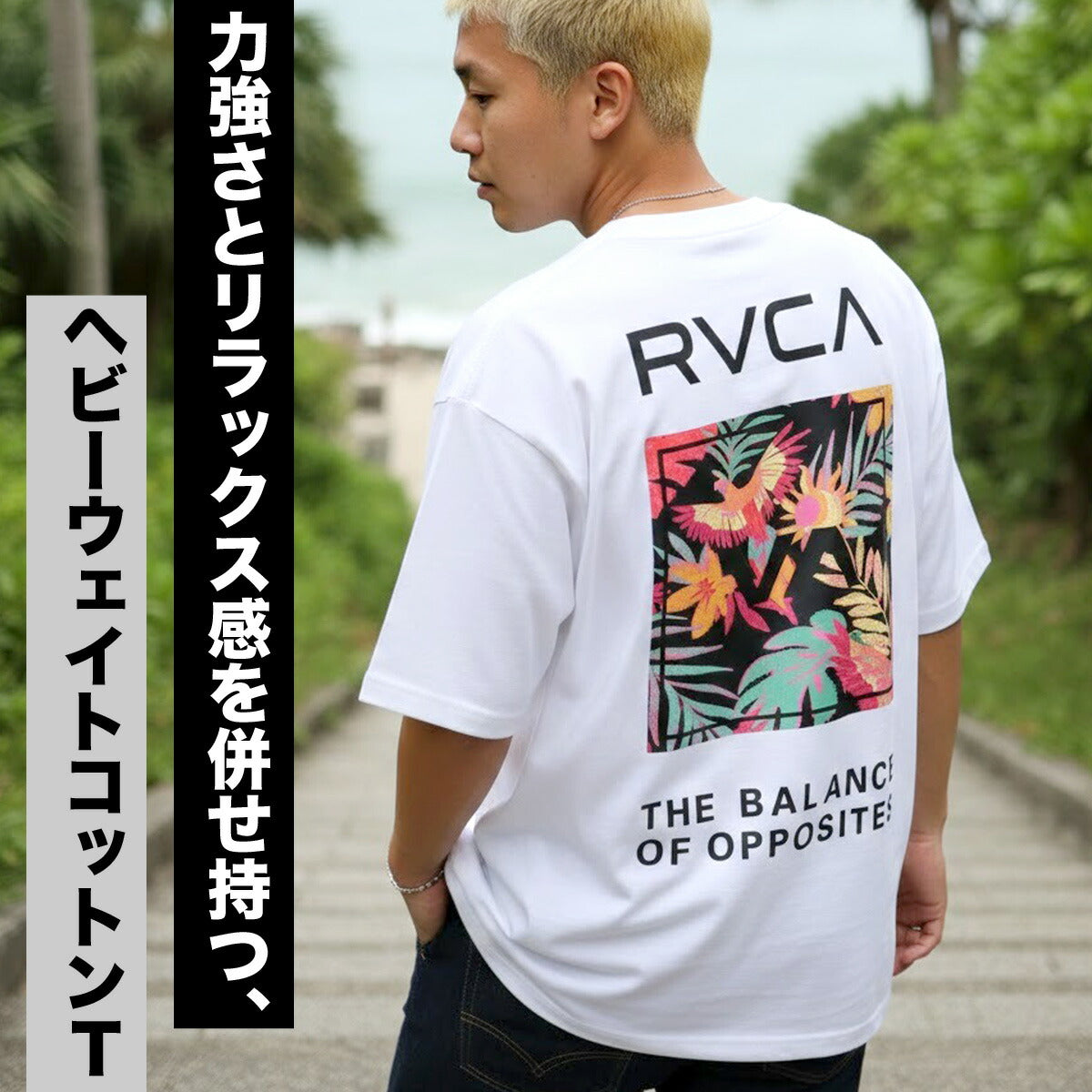 ルーカ Tシャツ メンズ ブラック ホワイト グリーン BG041201