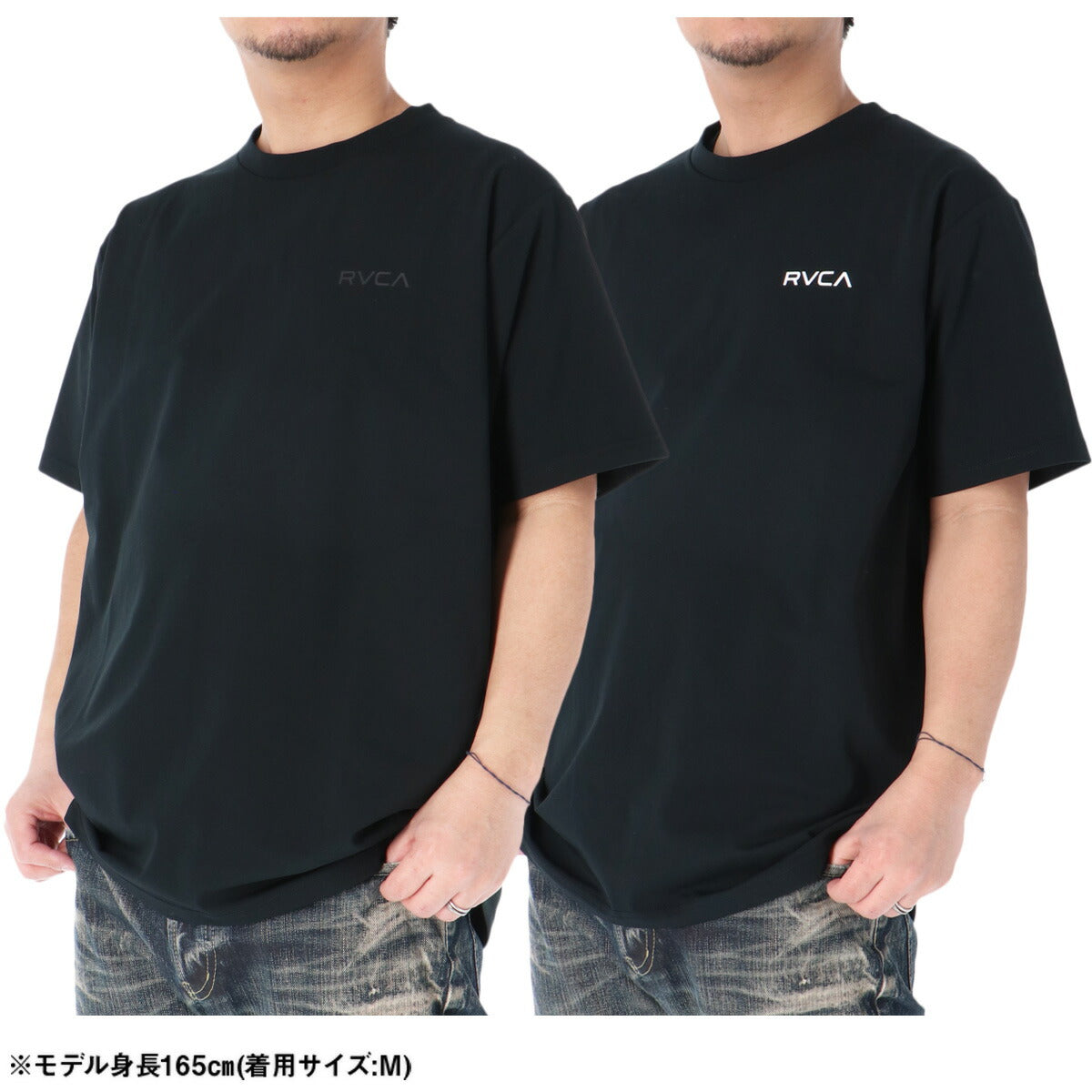 ルーカ Tシャツ メンズ ブラック ホワイト ネイビー BG041857