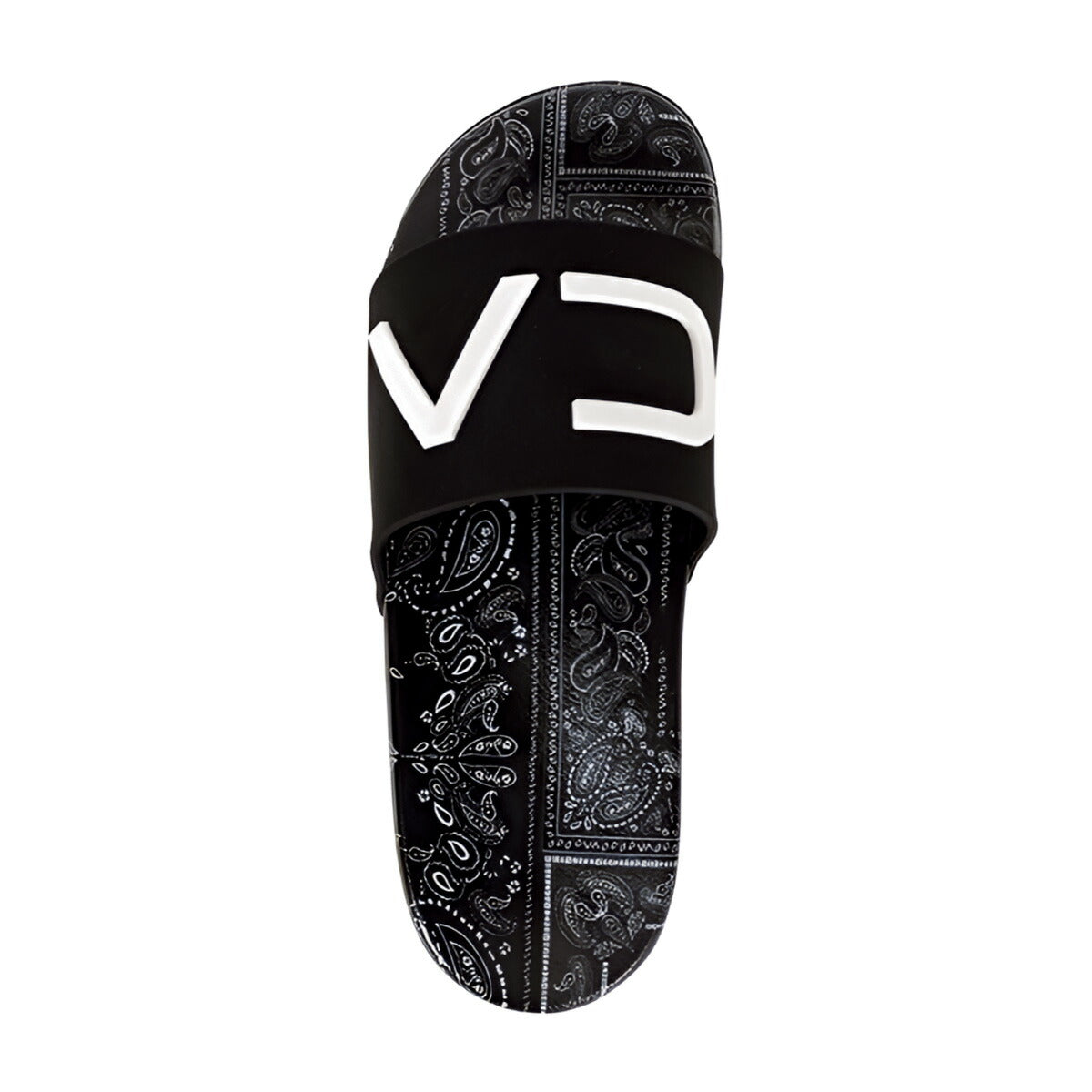ルーカ サンダル メンズ RVCA LOGO BANDANA SANDAL ブラック BG041911