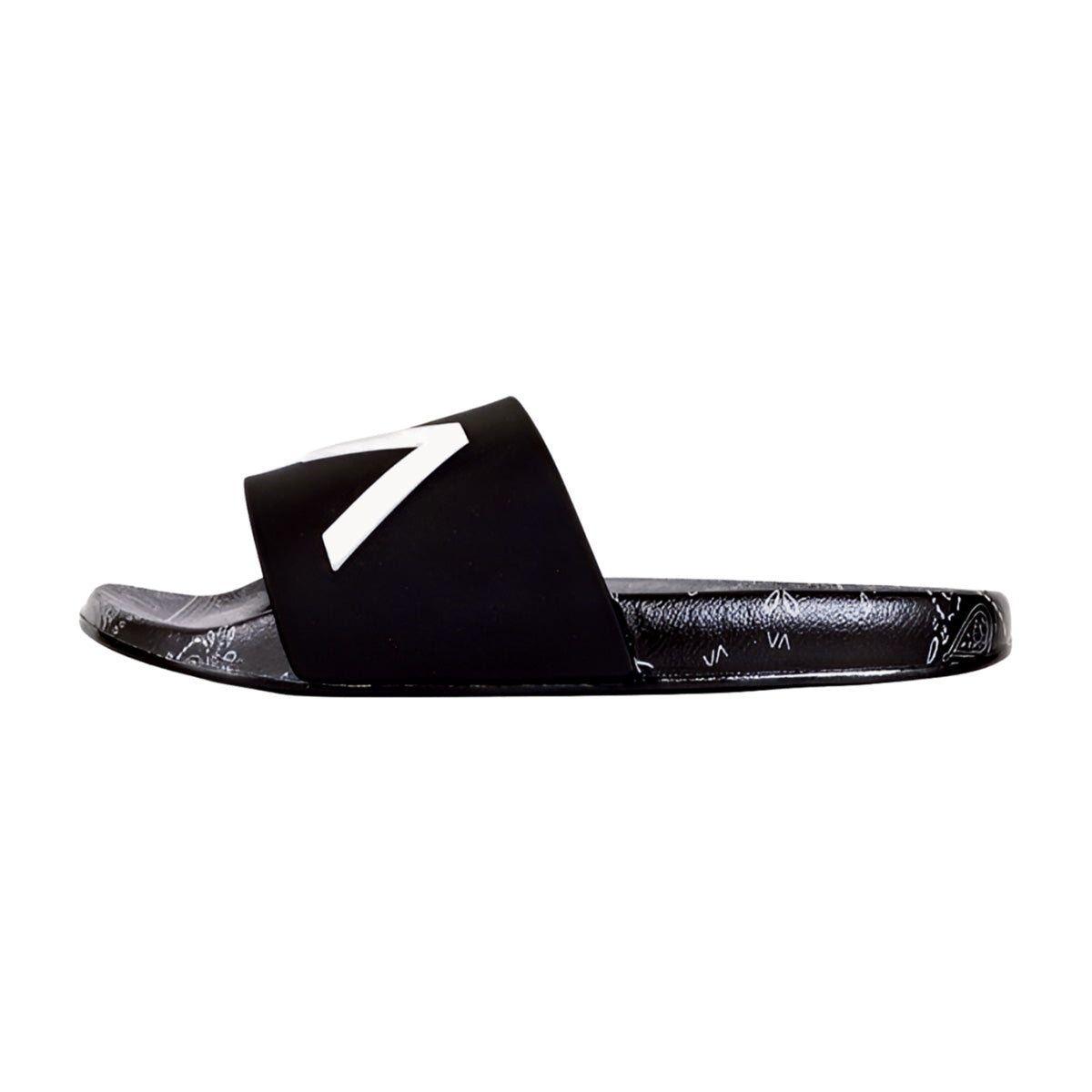 ルーカ サンダル メンズ RVCA LOGO BANDANA SANDAL ブラック BG041911