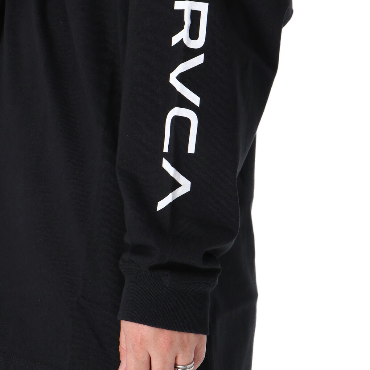 ロンT 長袖Tシャツ メンズ ブランド ルーカ スポーツ Tシャツ ロンティー ロングTシャツ 長袖 RVCA バックプリント ゆったり コットン100% 綿100% 白 黒 ヘビーウェイト BG042050 ブラック グレー ベージュ