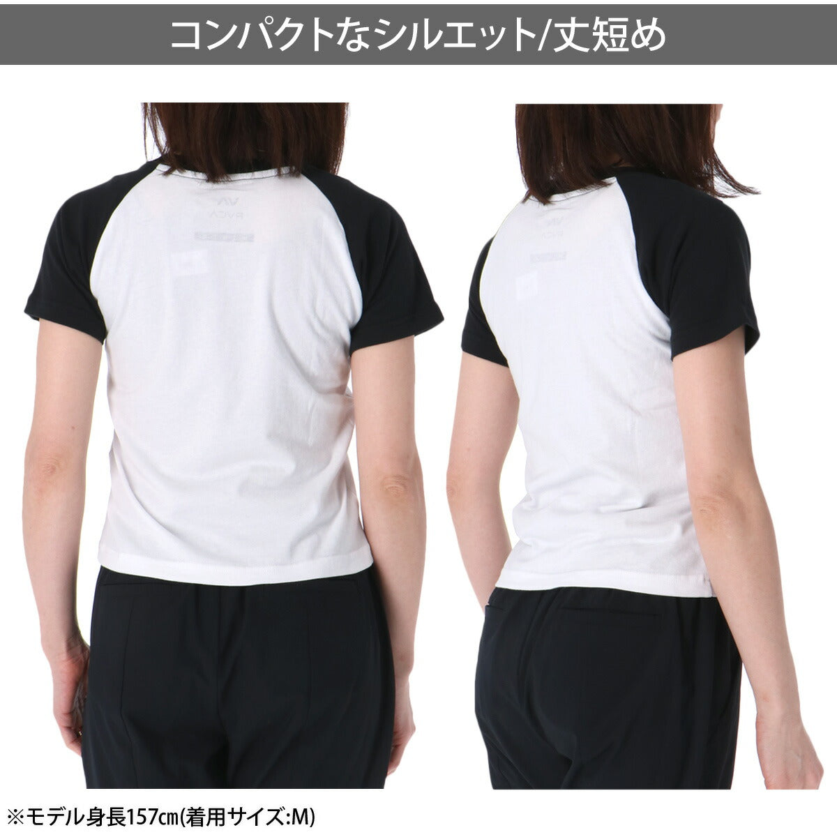 ルーカ Tシャツ レディース ブラック BG043204