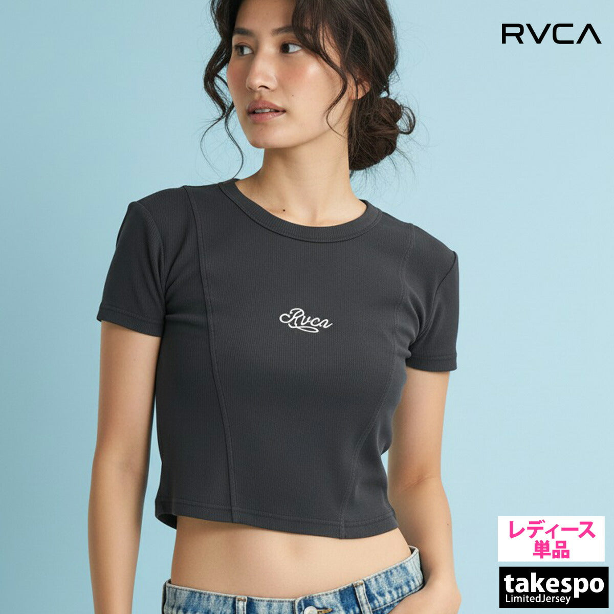 ルーカ Tシャツ レディース ブラック ホワイト BG043211