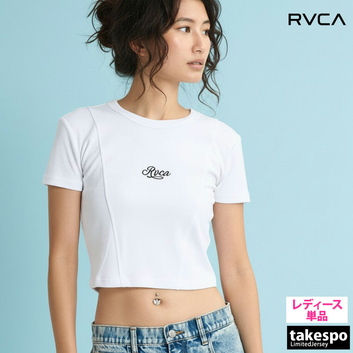 ルーカ Tシャツ レディース ブラック ホワイト BG043211