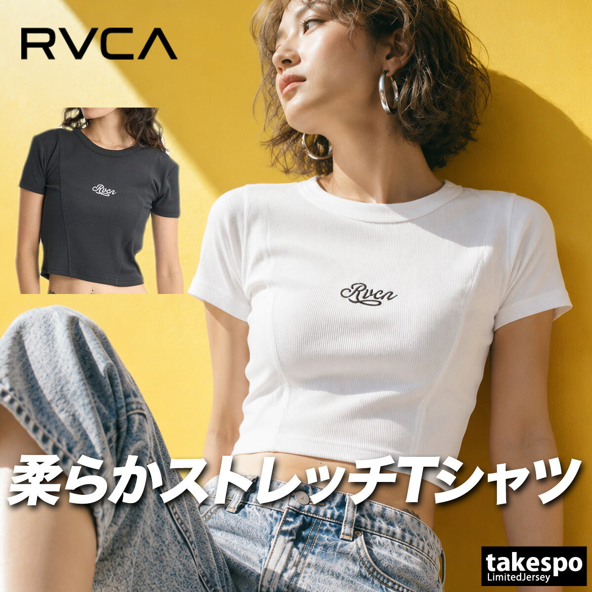 ルーカ Tシャツ レディース ブラック ホワイト BG043211