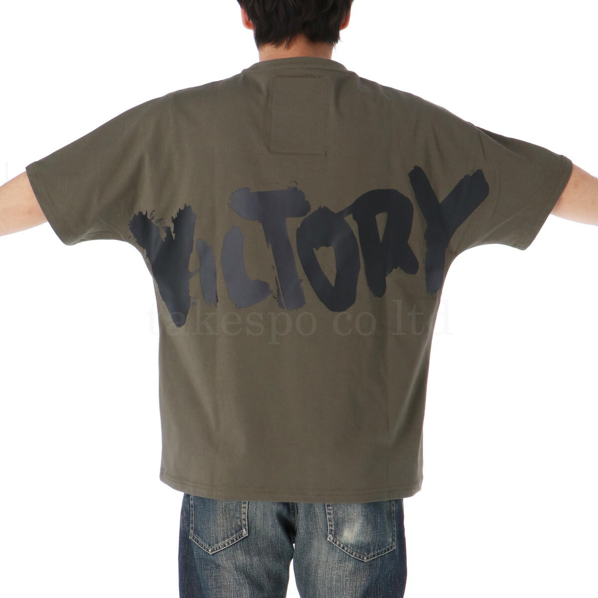ゼット Tシャツ メンズ MOOCHAN ビッグシルエット ブラック ホワイト グレー カーキグリーン BOT27402