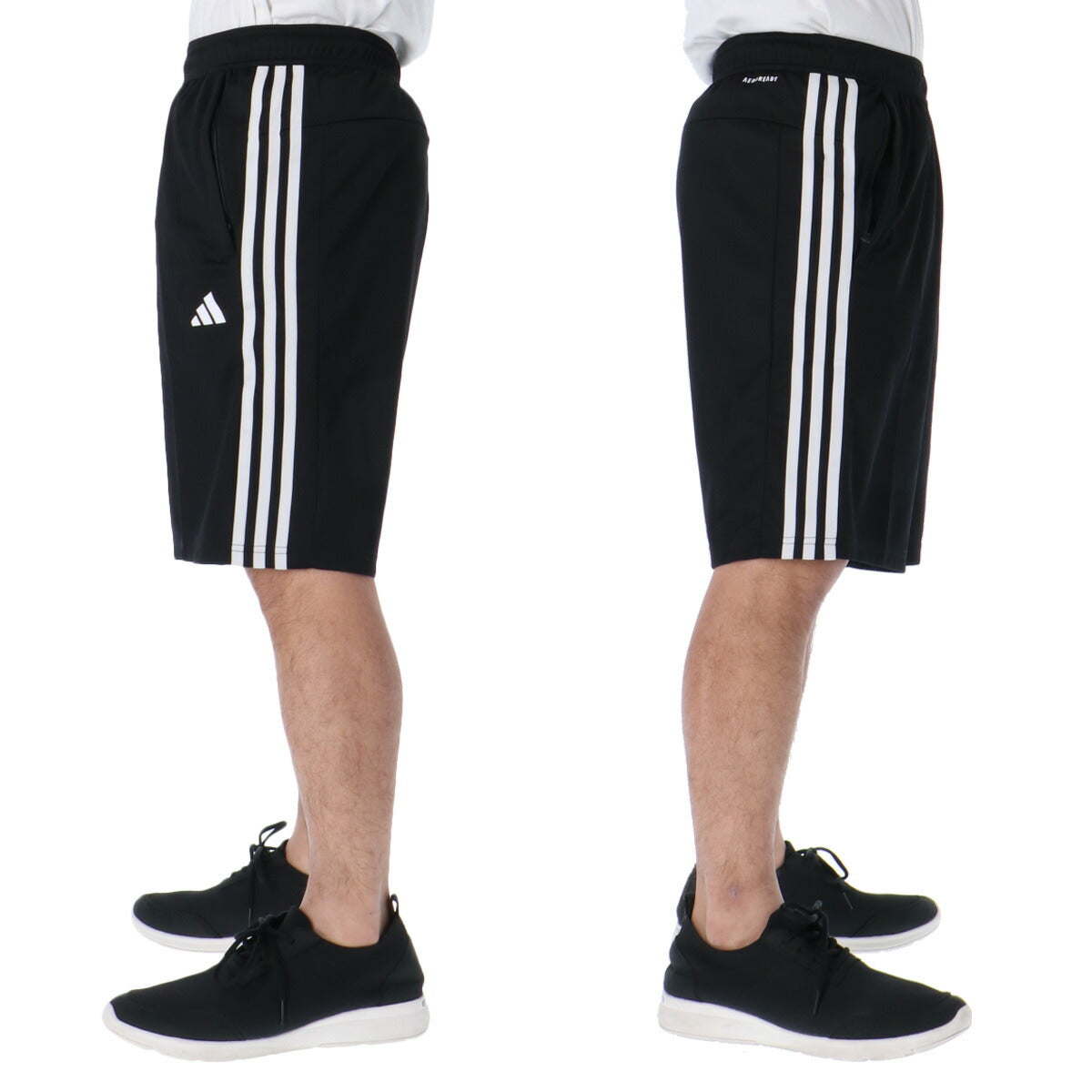 アディダス ハーフパンツ メンズ トレイン エッセンシャルズ ピケ ブラック ネイビー BXH47