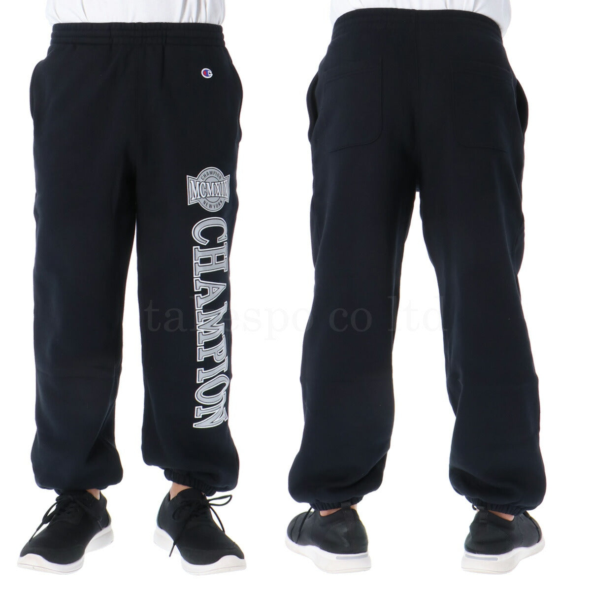 チャンピオン スウェット 上下 メンズ HOODED SWEATSHIRT・SWEAT PANTS ブラック グレー パープル レッド C3A108