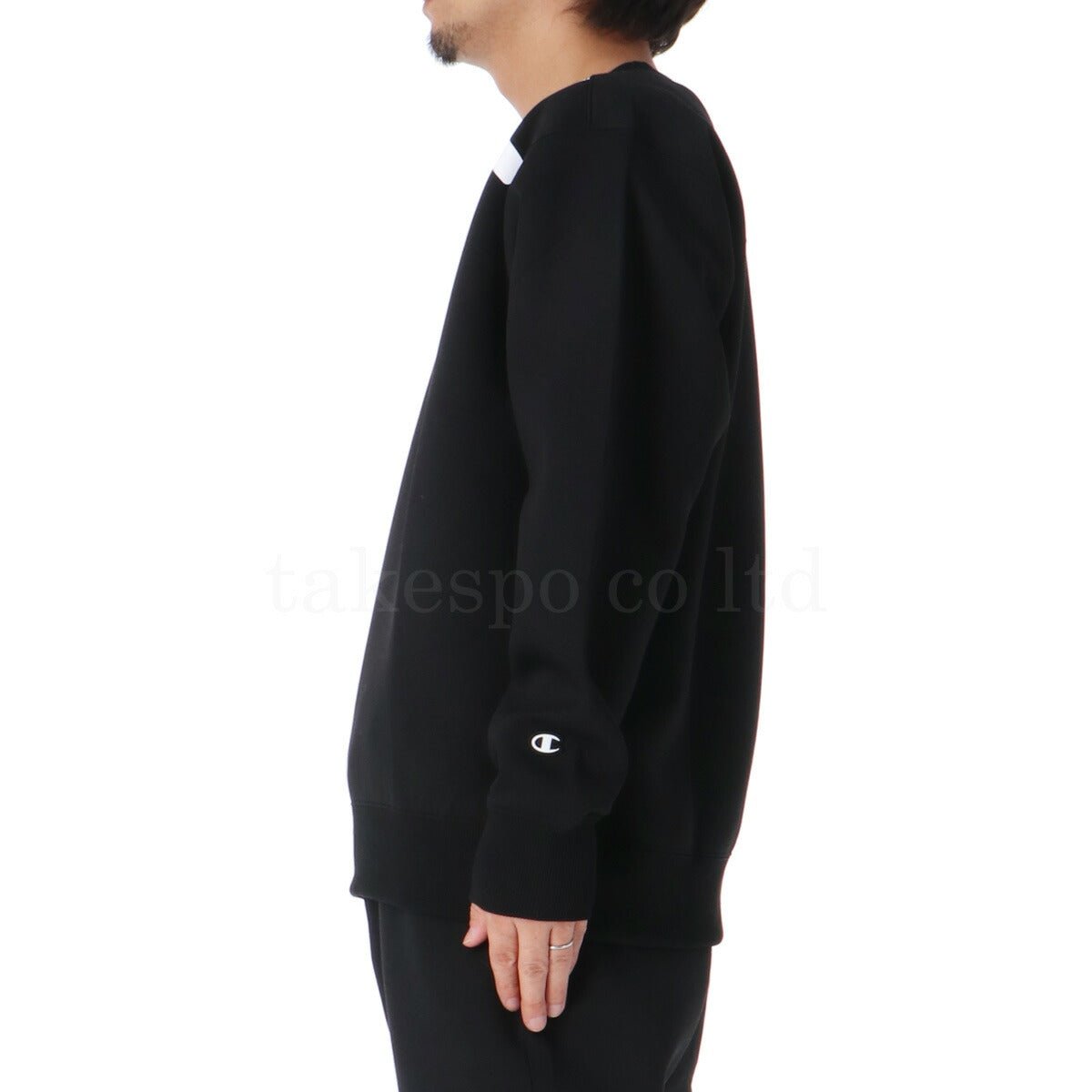 チャンピオン Wrap - Air ラップエアー スウェット 上下 セットアップ メンズ ブランド Champion ストレッチ 保温 クルーネック ビッグロゴ プルオーバー 通気 トレーナー 軽量 ダンボールニット ジョガーパンツ C3AS001 あす楽 3ds SALE セール 上下セット 大きいサイズ 有 スポーツウェア トレーニングウェア スポーツ おしゃれ - 【公式】限定ジャージのタケスポ（Limited jersey takespo）