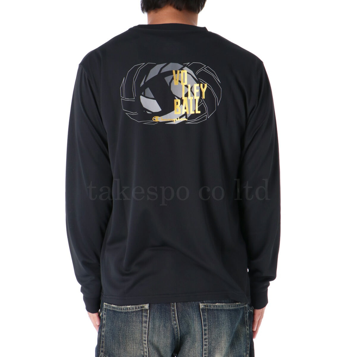 チャンピオン Tシャツ メンズ LONG SLEEVE T-SHIRT ブラック ホワイト ネイビー C3AV402