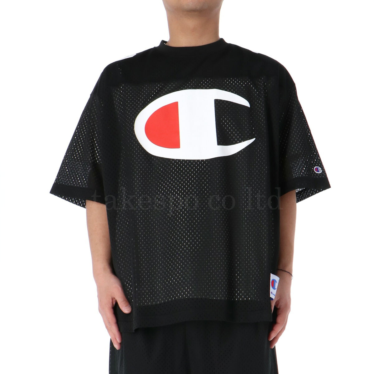 チャンピオン Tシャツ ハーフパンツ 上下 メンズ アクションスタイル ブラック ネイビー C3B316