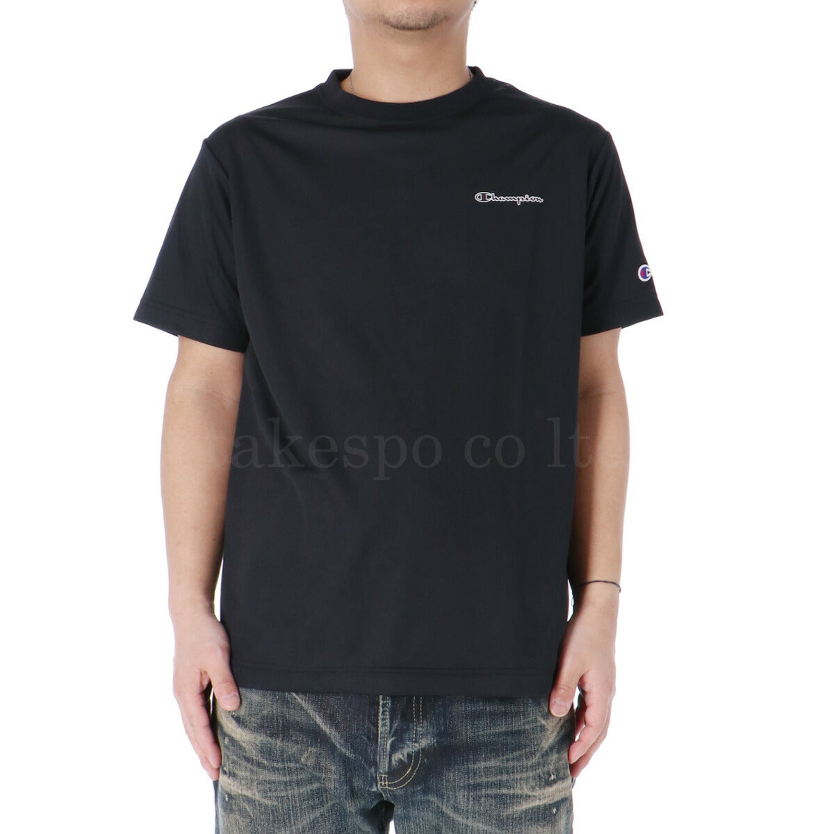 チャンピオン Tシャツ メンズ ショートスリーブ ホワイト ブラック カーキグリーン C3BS324
