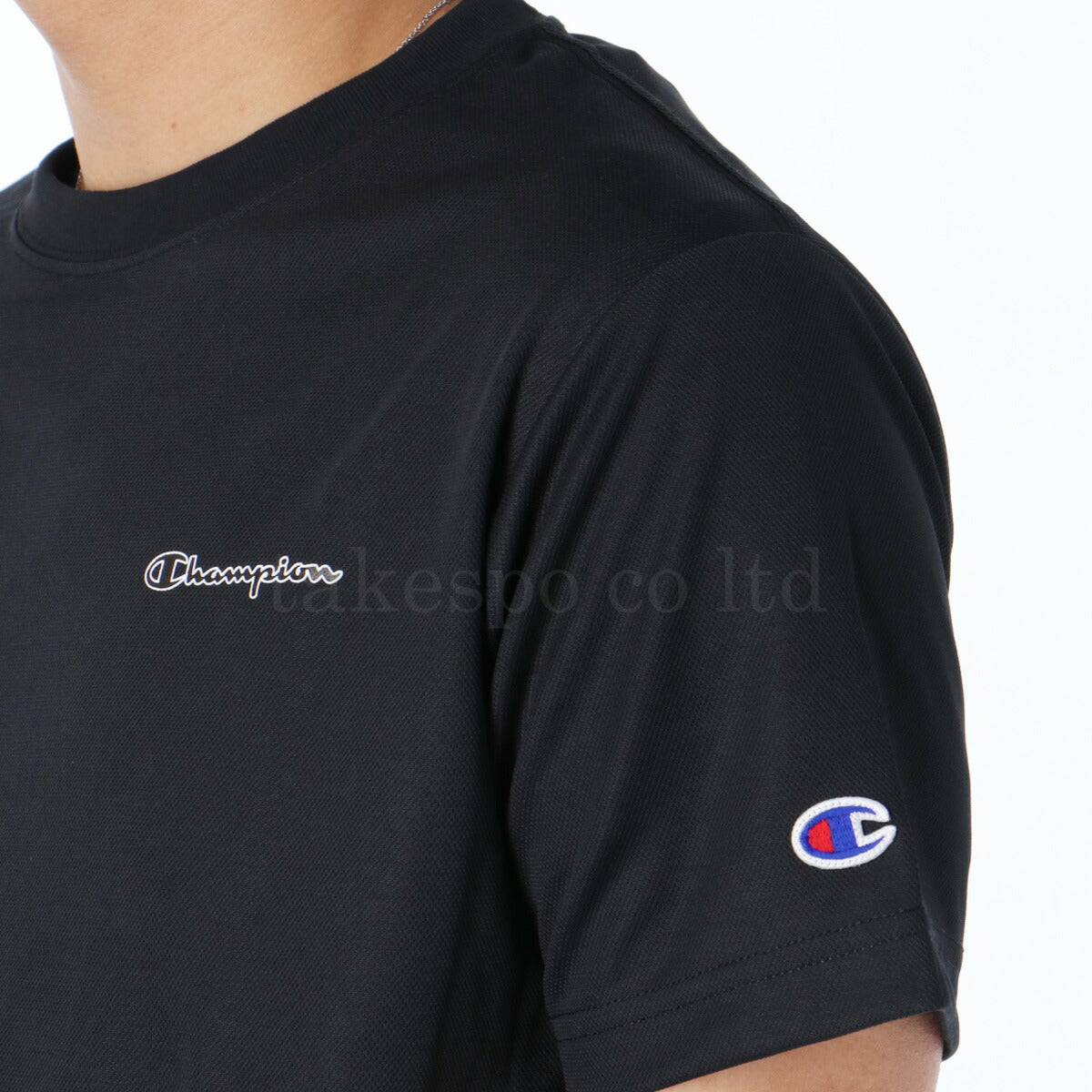 チャンピオン Tシャツ メンズ ショートスリーブ ホワイト ブラック カーキグリーン C3BS324