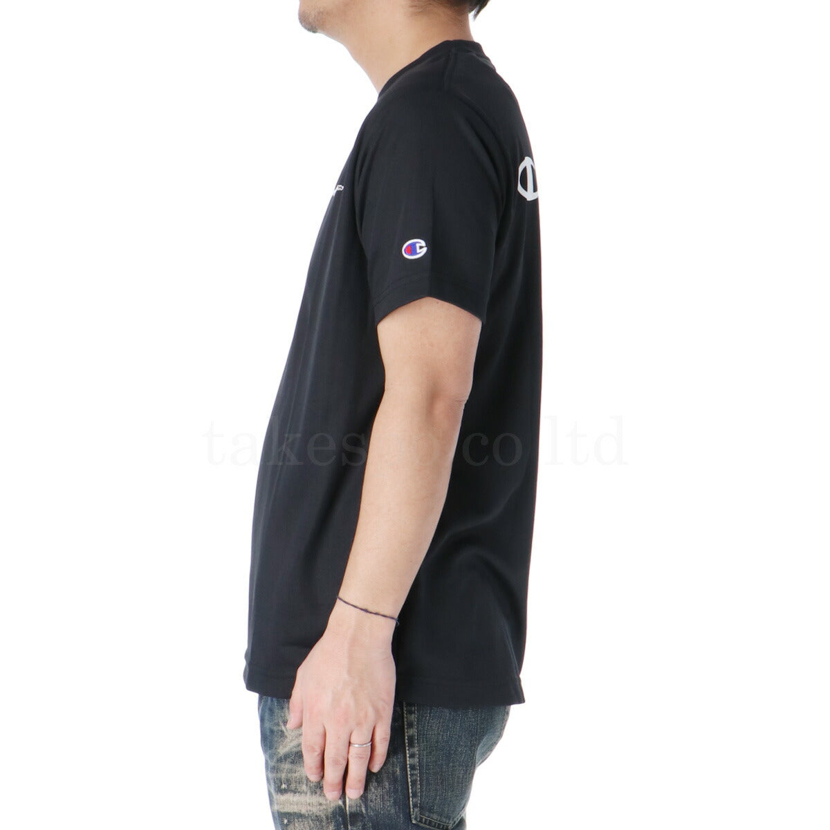 チャンピオン Tシャツ メンズ ショートスリーブ ホワイト ブラック カーキグリーン C3BS324