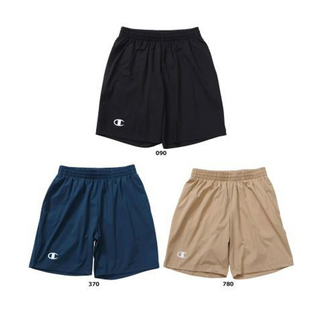 チャンピオン ショートパンツ メンズ チーム ブラック ネイビー ベージュ C3BS596