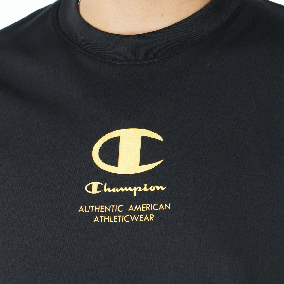 チャンピオン Tシャツ メンズ バレーボール ブラック ホワイト ネイビー C3BV305
