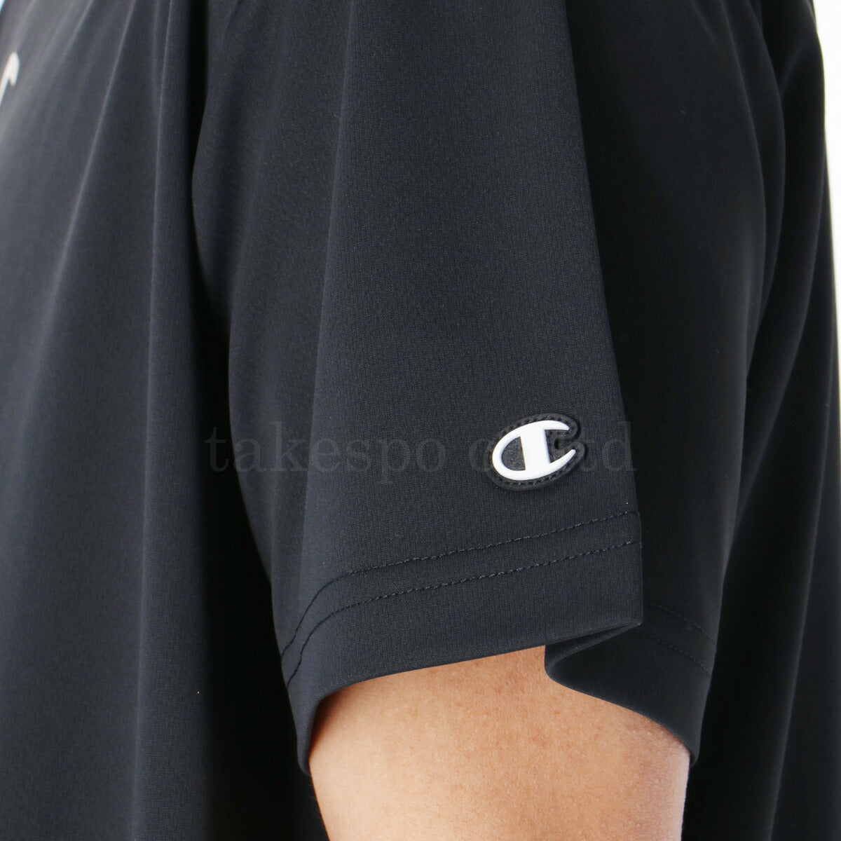 チャンピオン Tシャツ メンズ バレーボール ブラック ホワイト ネイビー C3BV305
