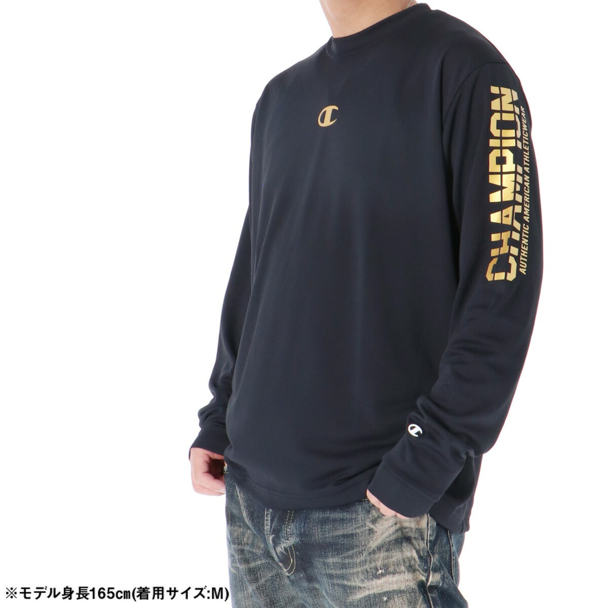 チャンピオン Tシャツ メンズ ブラック ネイビー ホワイト C3CV412